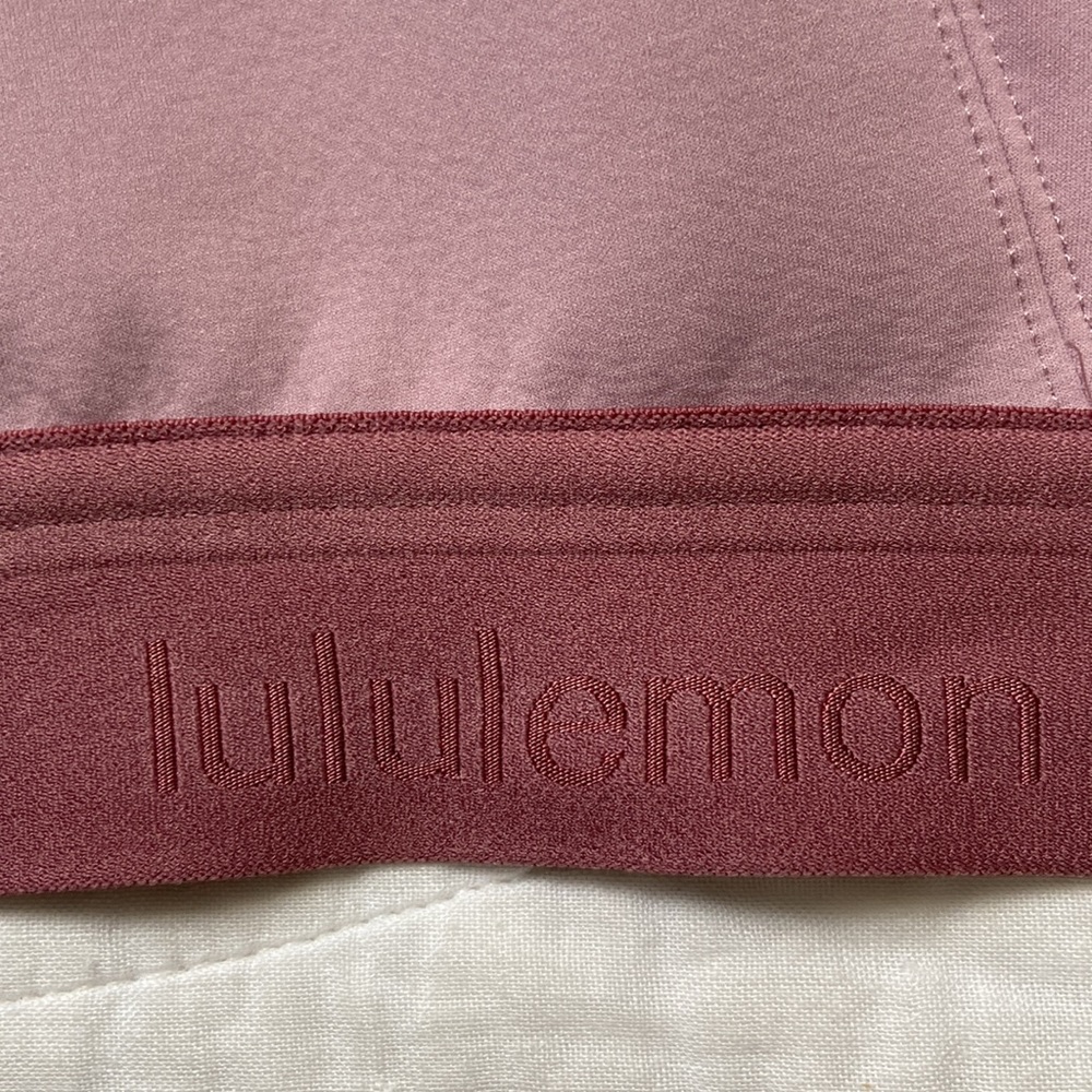 Lululemon Fine Form Bra Rose Blush 34B - Picture 5 of 15